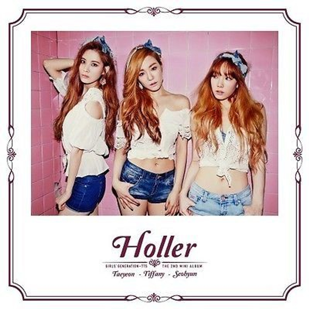 Альбом GIRLS' GENERATION-TTS - HOLLER 2nd Mini Album