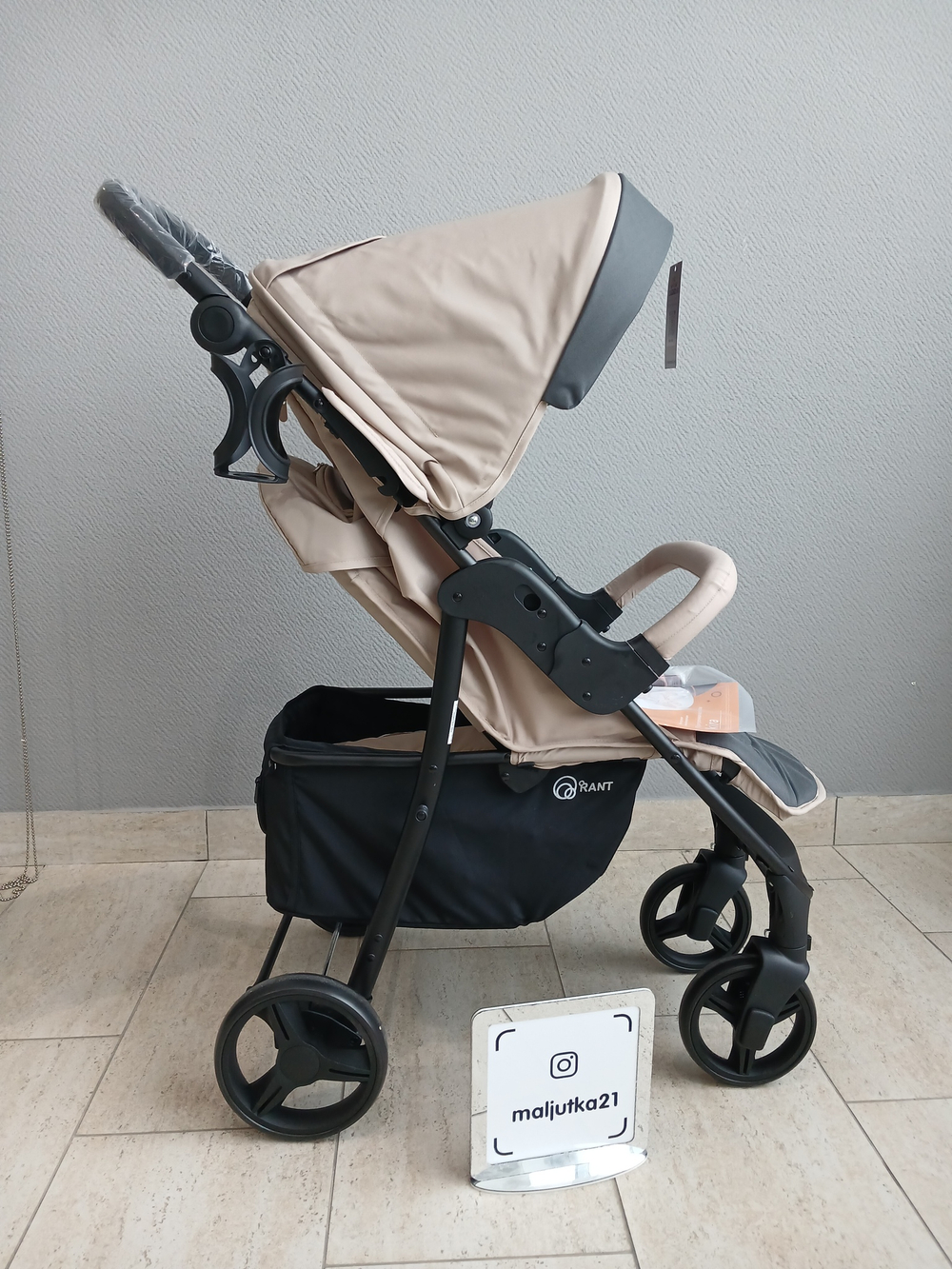 Коляска детская RANT basic "KIRA" RA090 Beige 2024