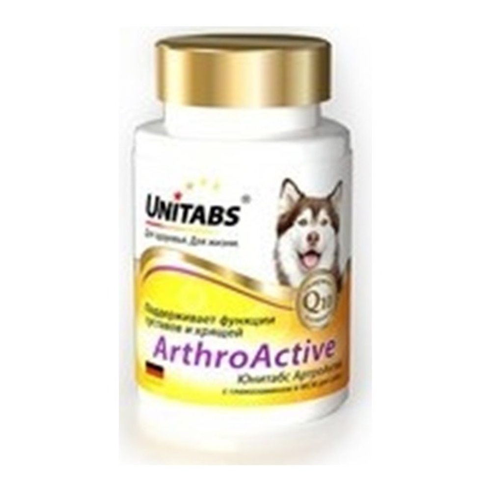 Unitabs ArthroActive c Q10 100 таб для собак при болезнях суставов