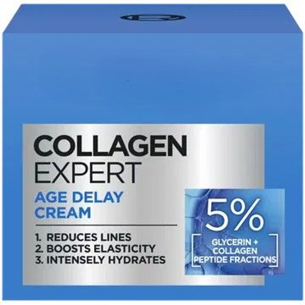 Дневной крем для лица Collagen Expert Age Delay для нормальной кожи, 50 мл (Франция)