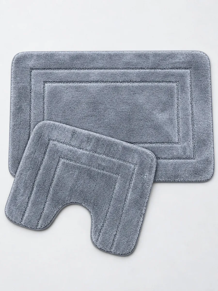 ZALEL Коврик для в/к Эксклюзион (Exclusion) 60x100+50*60 серый (grey) 1/12 — фото 5