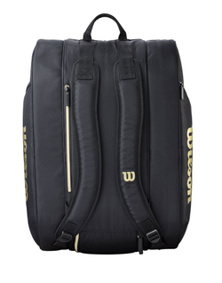 Torba do padla Wilson Defy V1 Padel - black/gold