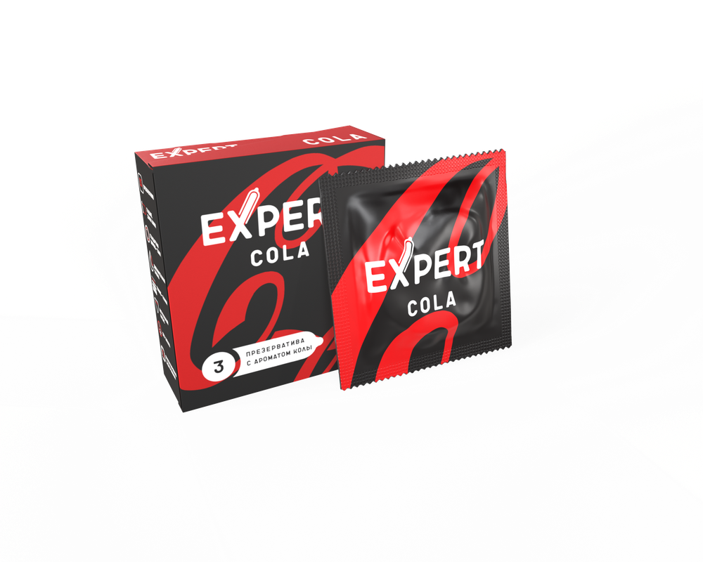 Презервативы Expert Cola 3 шт 9342ex