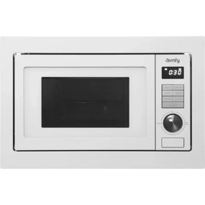 Встраиваемая микроволновая печь Domfy DM2540BW WG 25л. 900Вт, белая