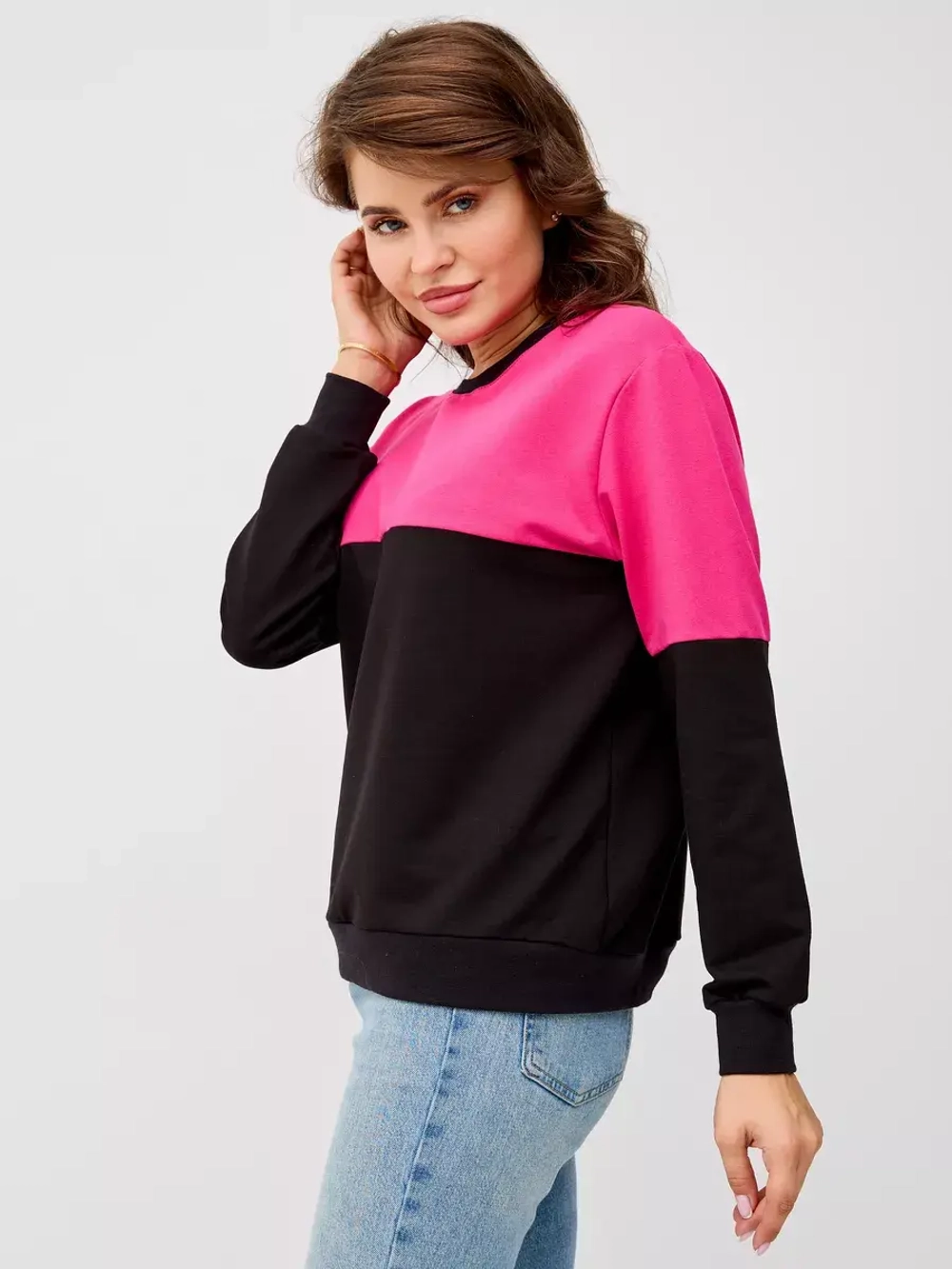 Свитшот женский оверсайз