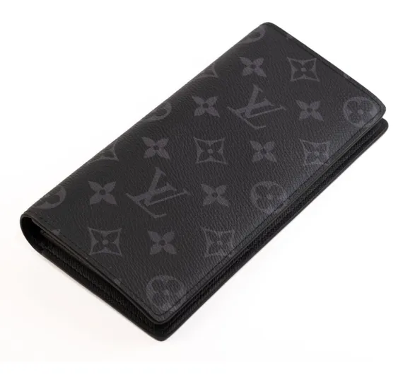 Бумажник Louis Vuitton Brazza Monogram Eclipse