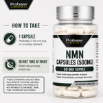 Probase Nutrition, NMN, 500 мг, 60 капсул