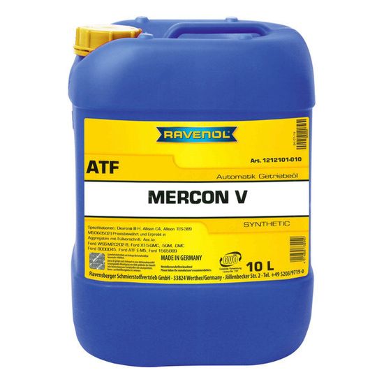 RAVENOL ATF Mercon V масло для АКПП 10 Литров