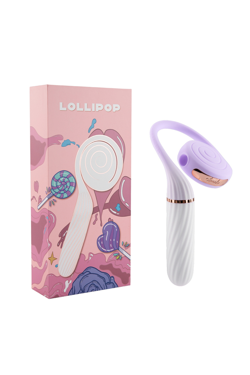 OTOUCH Lollipop Dual Stimulation - Вакуумный стимулятор с функцией пульсации
