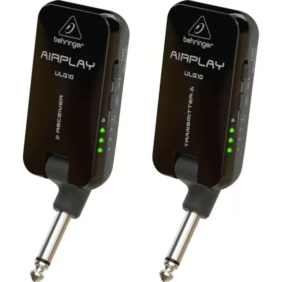 Behringer AIRPLAY GUITAR AG10 (ULG10) компактная гитарная радиосистема, 2,4ГГц, встроенные аккумулят