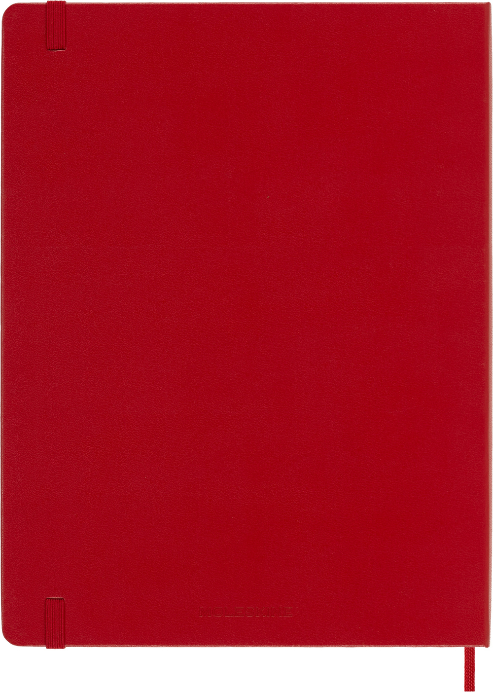 Блокнот Moleskine Classic (QP090F2) XLarge 190х250мм 192стр. линейка твердая обложка красный