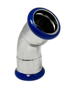 Отвoд press 45° 18×18 (DN15) art. 30603-18s Sanline