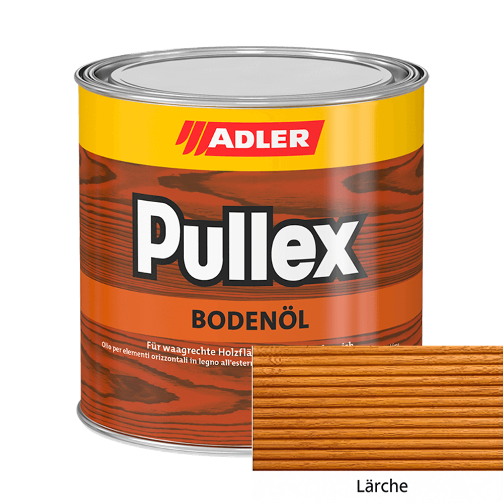 Pullex Boden-Oil — защитное масло для террас и уличной древесины | Adler (Австрия)