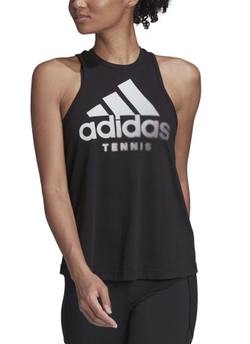 Женский топ теннисный Adidas W TNS Cat G TK - black
