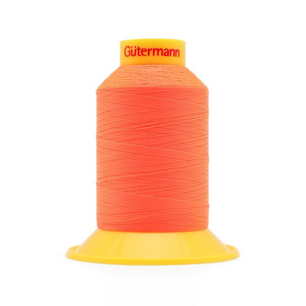 Нитка эластичная Gutermann Maraflex 120 (1500 метров), 1 кат. | 3871 неоновый оранжевый