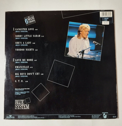 Винтажная виниловая пластинка LP Blue System Walking On A Rainbow (Germany 1987)