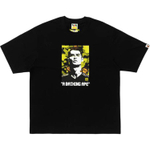 A Bathing Ape Bathing Ape Cr7 Life Collaboration Fw25 Футболка черный