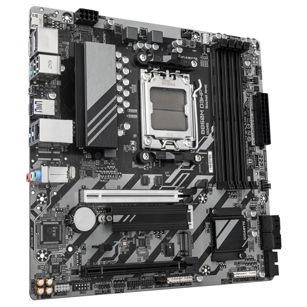 Материнская плата GIGABYTE B850M D3HP, AM5, DDR5, mATX