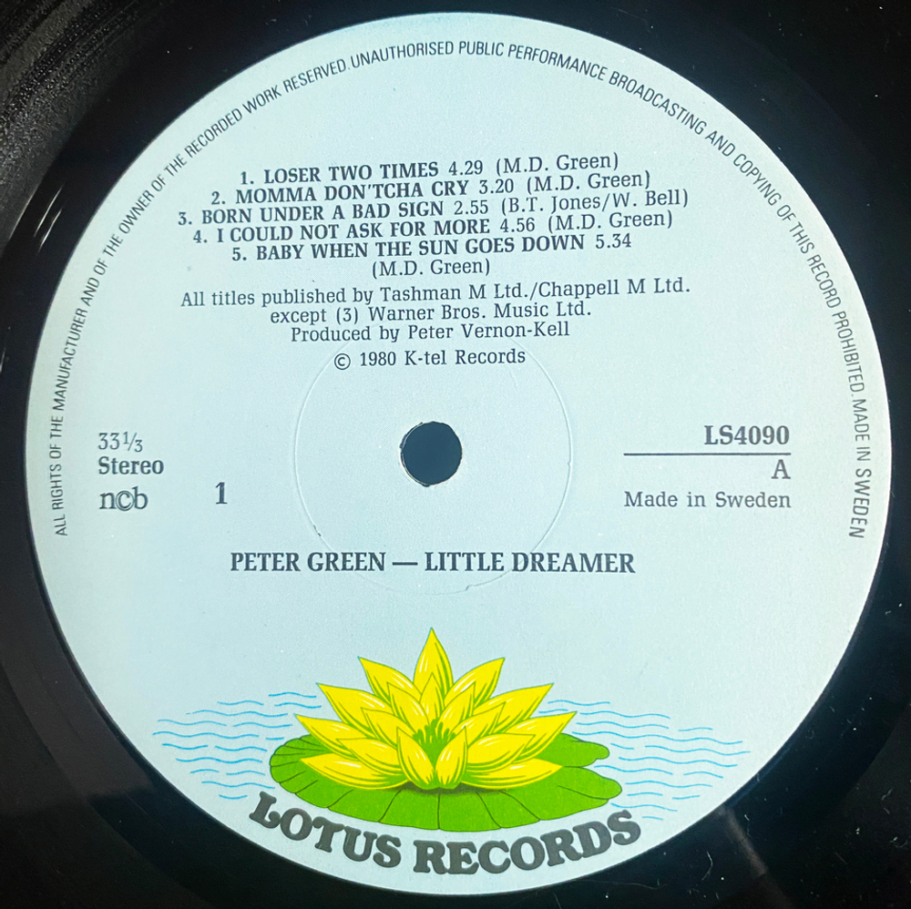 Peter Green / Little Dreamer (LP)