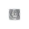 Розетка компьютерная RJ45 Cat 5e Systeme Electric Glossa Платина GSL001281K