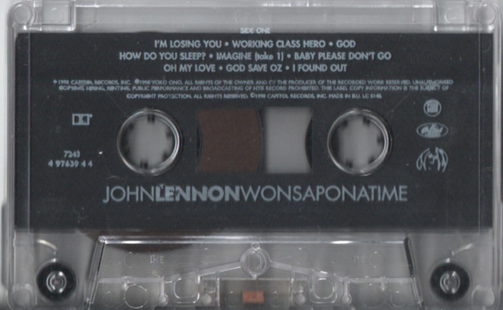 John Lennon / Wonsaponatime (Selection From Lennon Anthology) (MC)