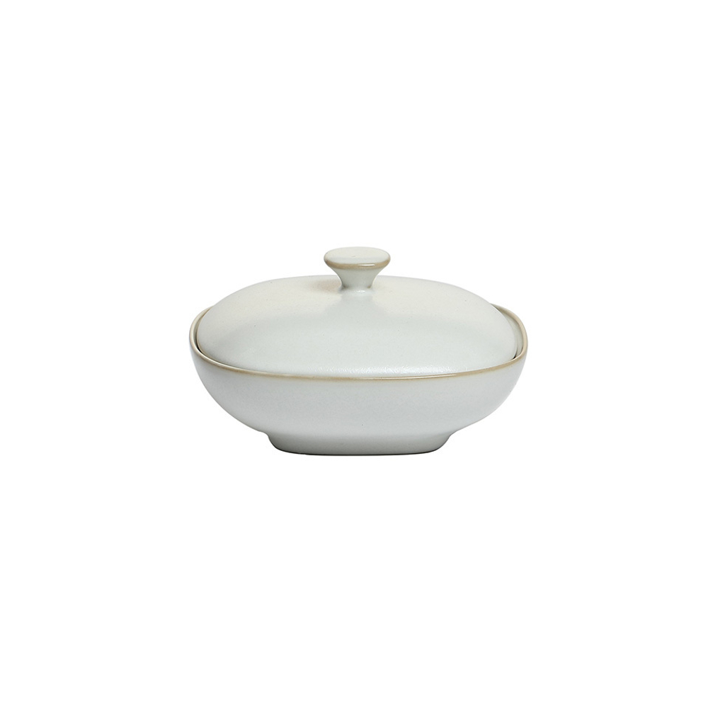 Чаша с крышкой 150мл Roomers Tableware l9670-cream
