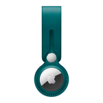 Кожаный брелок-подвеска Apple Leather Loop для AirTag, Forest Green (Зеленый лес)