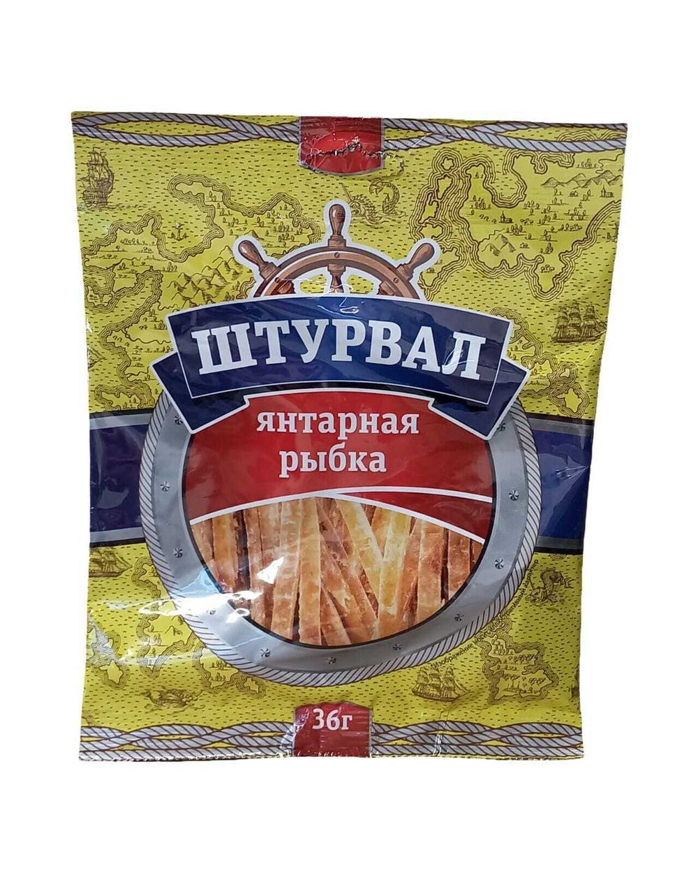 Камчатский улов солёно-сушёный 36гр