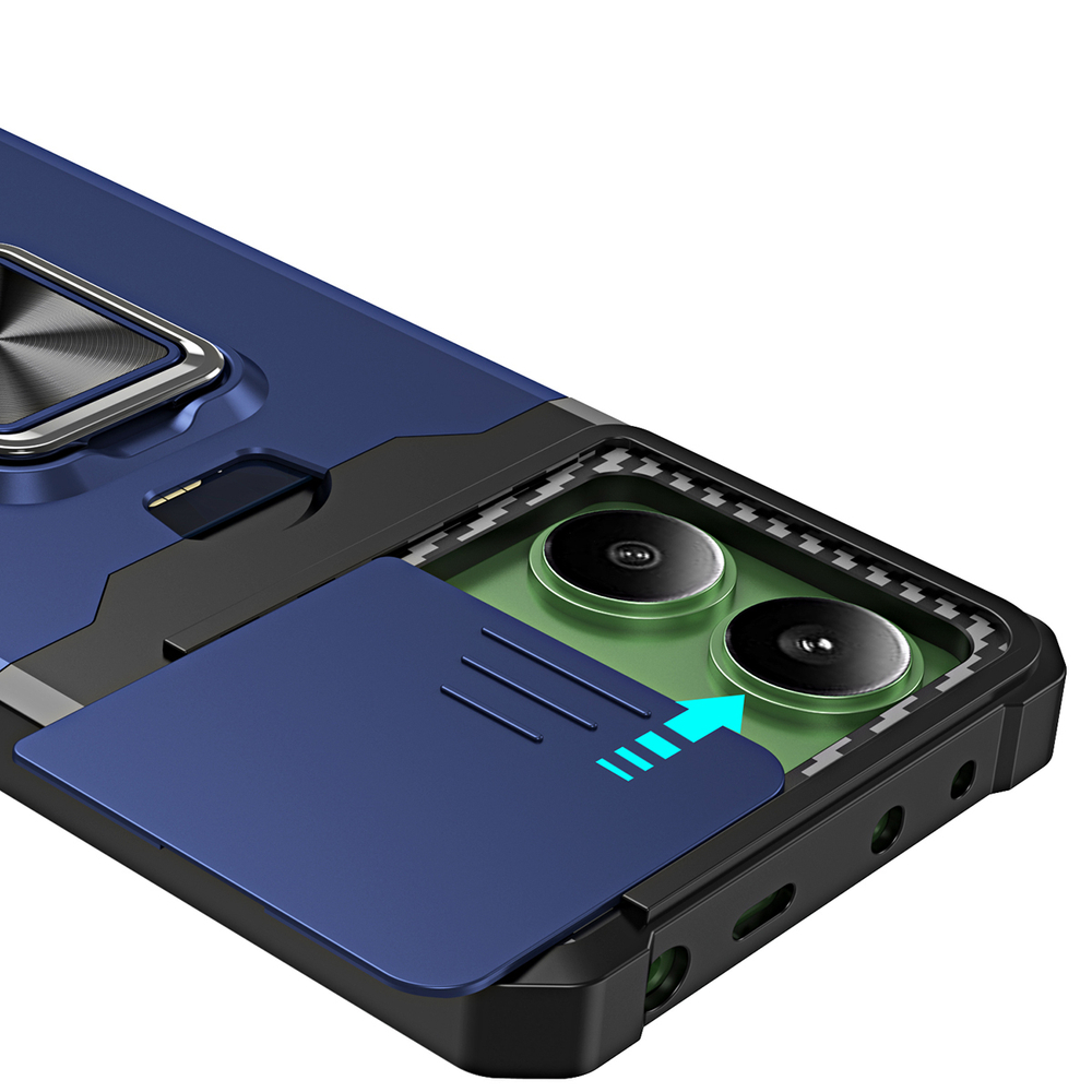 Противоударный чехол Сard Reader Case для Redmi Note 13 Pro 4G