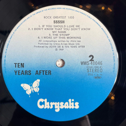 Винтажная виниловая пластинка LP Ten Years After Ssssh (Japan 1977) (No Obi)