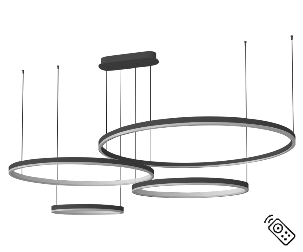 Подвесная светодиодная люстра Kink Light Тор 08204,19PA(4000K)