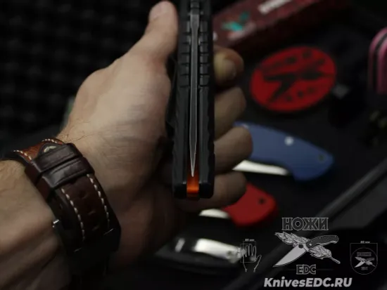 Складной нож Steelclaw Ребус rebus c клинком из стали 9Cr18MoV, рукоять G10