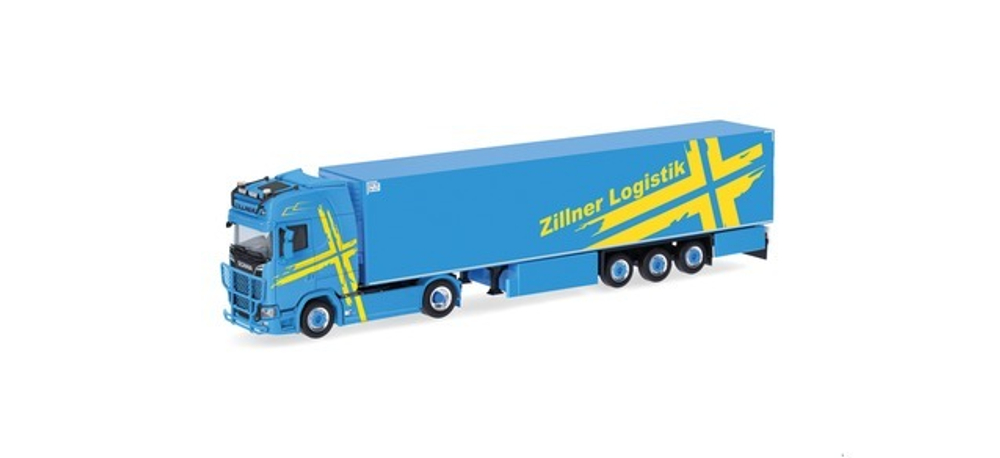 Грузовик Scania CS 20 HD, пп рефрижератор "Zillner" (Бавария/Хауценберг)