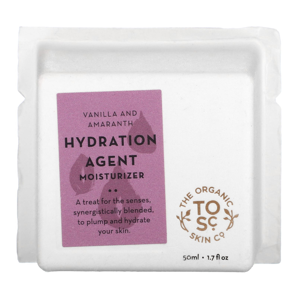 The Organic Skin Co., Hydration Agent, увлажняющий крем, ваниль и амарант, 50 мл (1,7 жидк. унц.)
