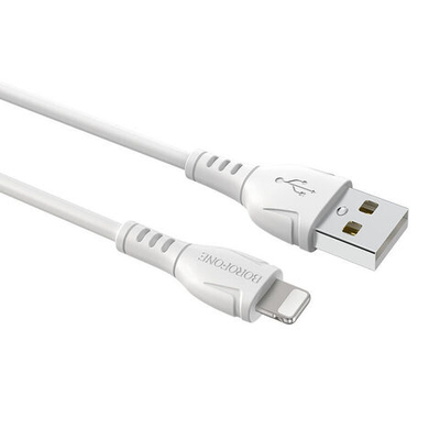 Кабель Borofone BX51 Type-C-Lightning 12W 2.4А 1м PVC White