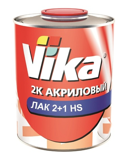 Лак автомобильный VIKA HS 2+1 акриловый 0,85+0,43кг