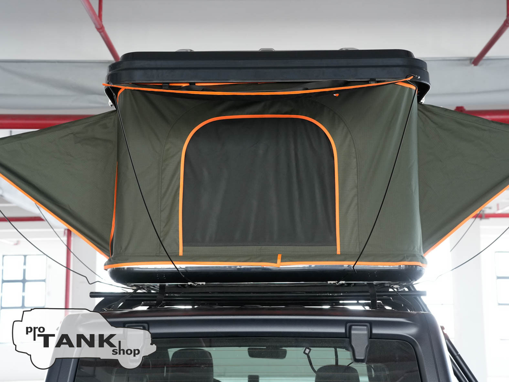 Палатка на крышу GEWU Outdoor ORION 2 (Green) + поперечины