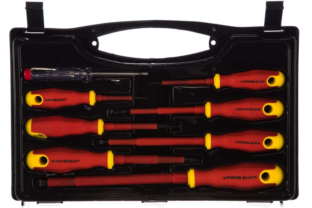 Набор диэлектрических отверток 8 шт. STAYER ELECTRO 25145-H8_z01