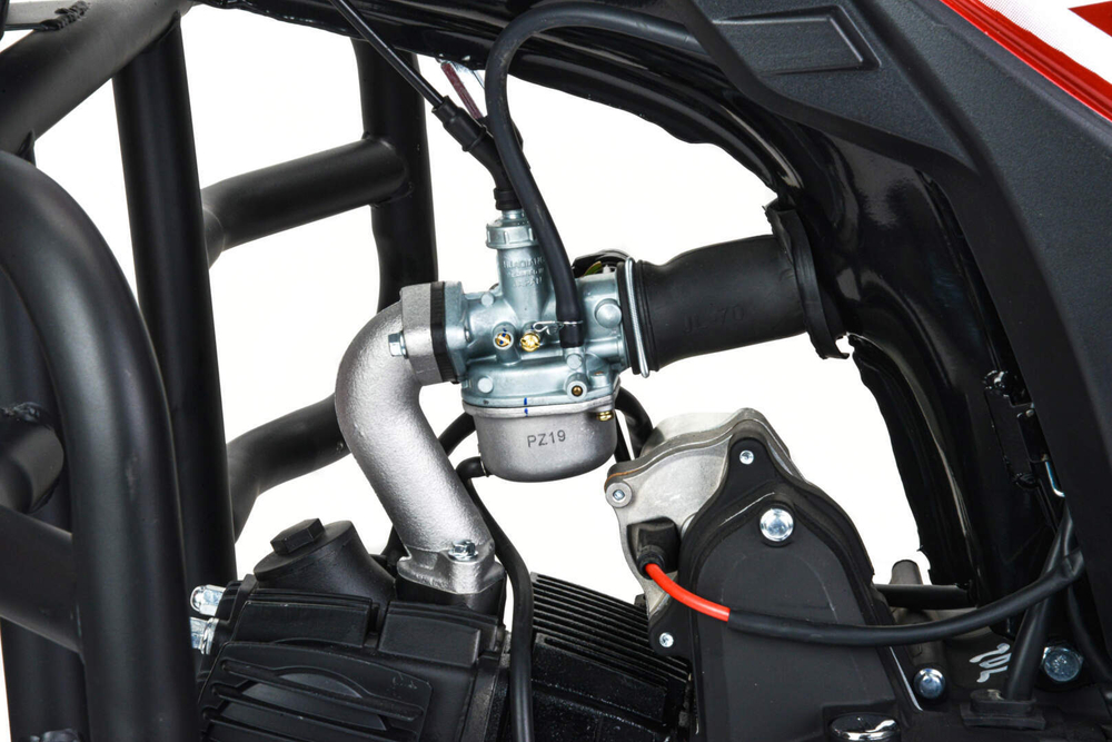 Мопед Motoland Альфа RS Forester 11 (LM48-B) красный (A)