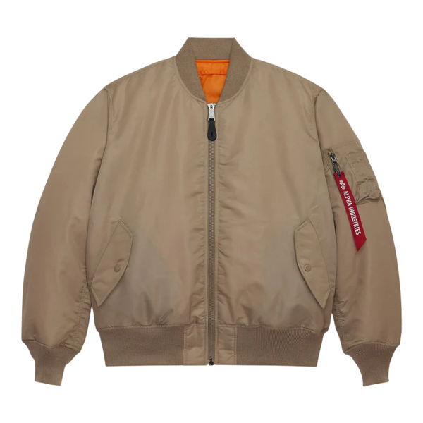 Бомбер Alpha Industries MA-1 Vintage Khaki (Бежевый)