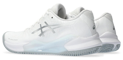 Женские Кроссовки теннисные Asics Gel-Challenger 14 Clay - white/pure silver