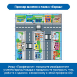 Комплект тематических полей Городские истории с РобоМышью, 5 элементов