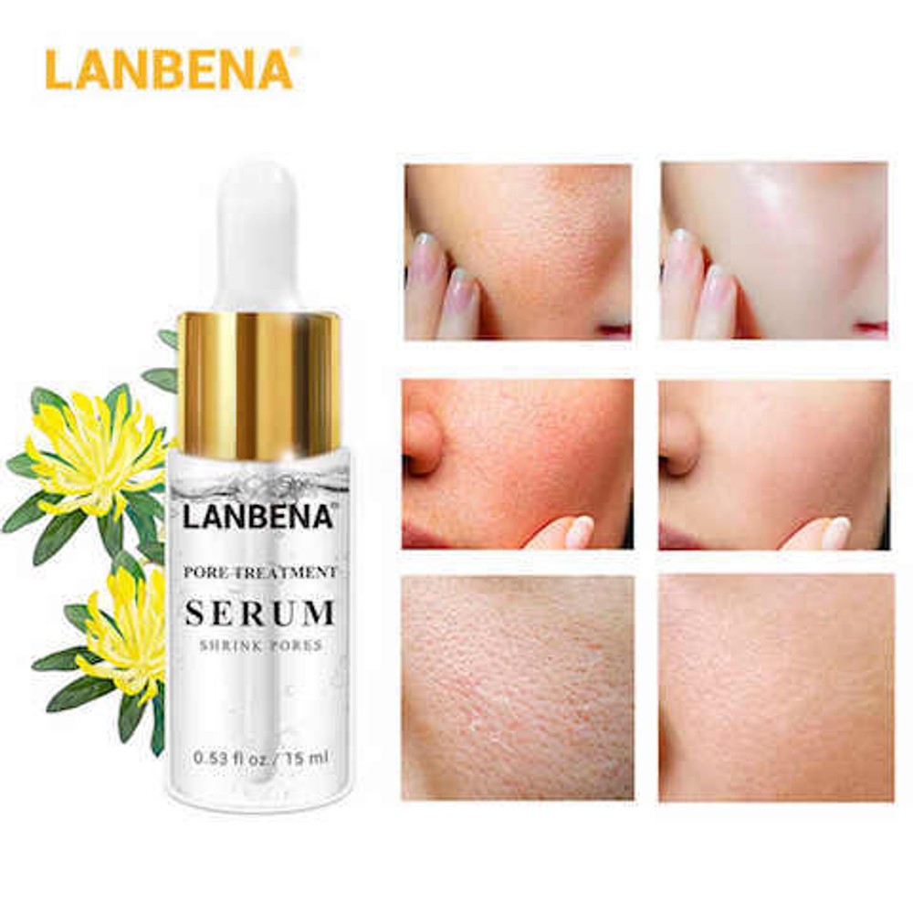 Сыворотка Lanbena Сужающая поры Pore Treatment Serum Essence, 15 мл