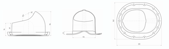 Проходной элемент для кровли из металлочерепицы Monterray, зеленый RAL 6005, серия Static