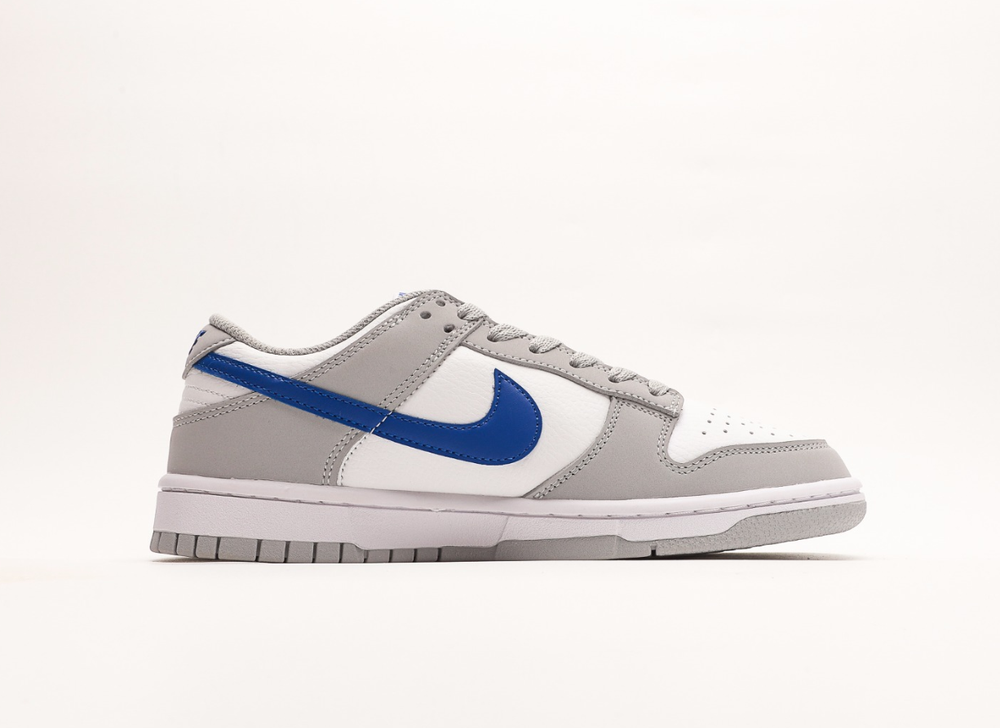 Nike Dunk Low Mini Swoosh Wolf Grey Game Royal