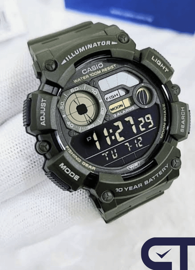 Casio WS-1500H-3B — унисекс наручные часы