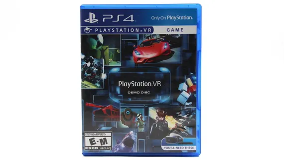 PS4 PlayStation VR Demo Disc 9 игр (Б/У, Английская версия, CUSA-04821)