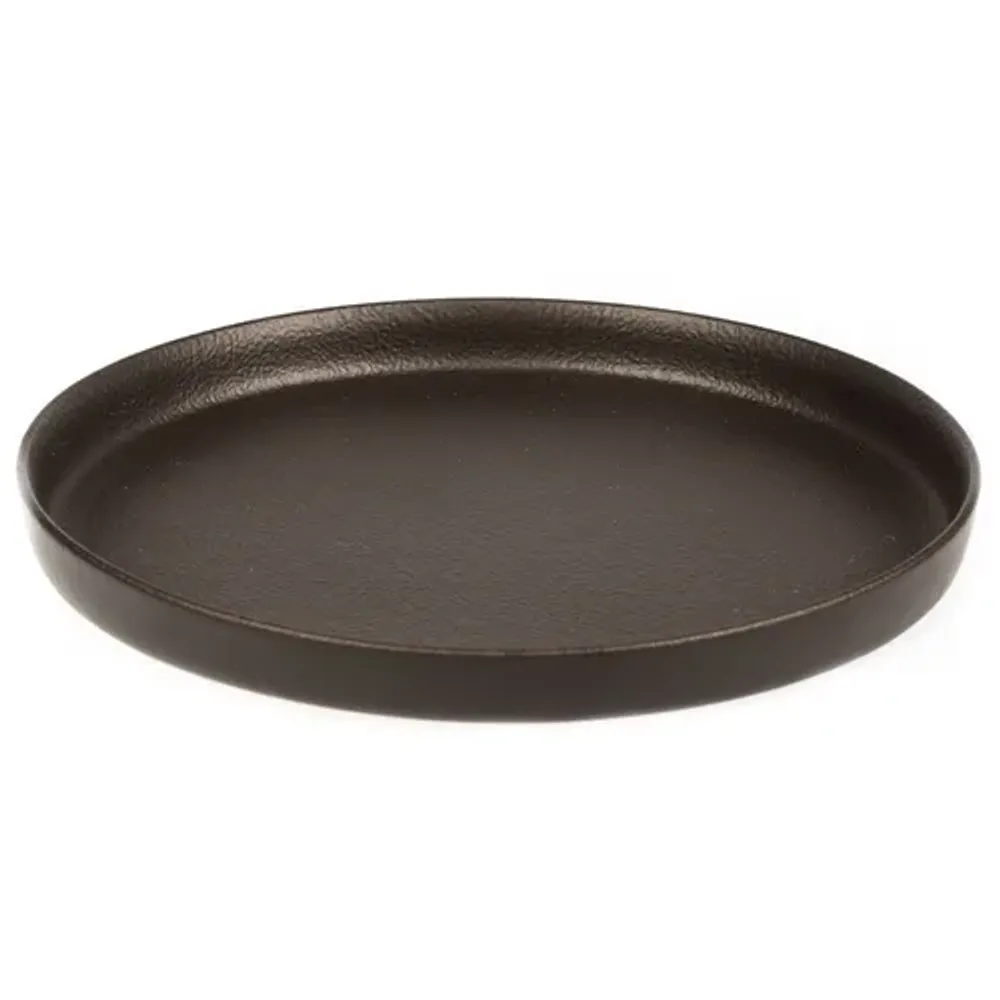Тарелка с бортом d 27 см h2,8 см Smooth Black Raw Stellar P.L. Proff Cuisine [3]