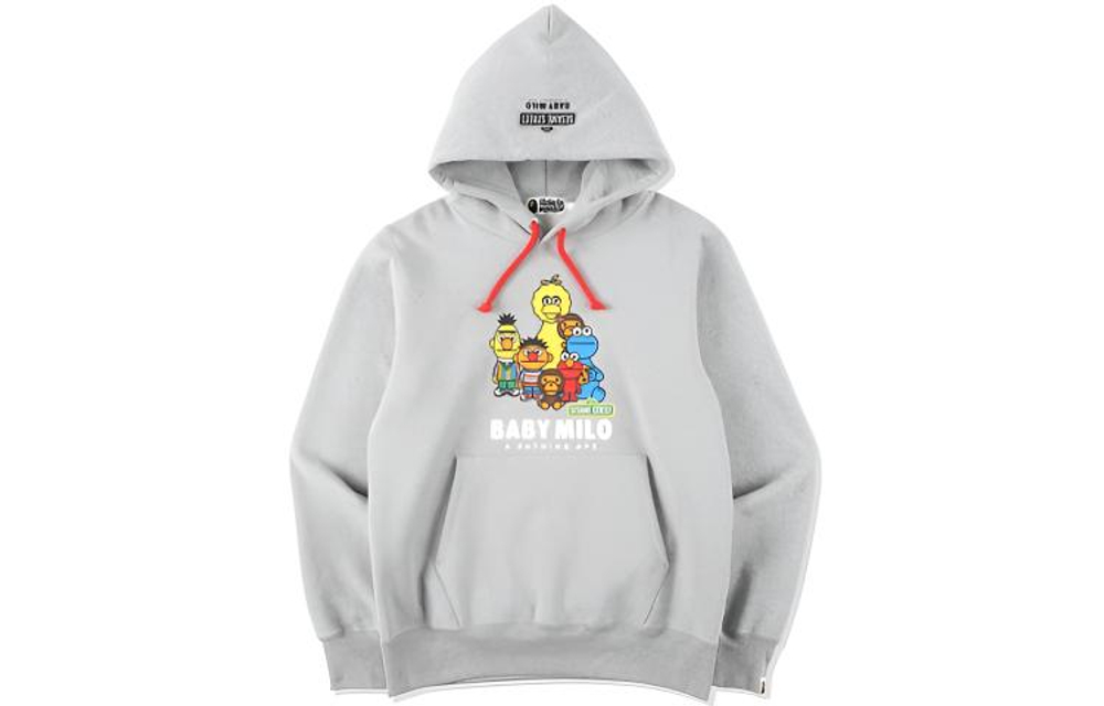 A Bathing Ape X Sesame Street Pullover Худи