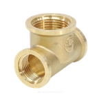 Тройник латунь переходной Ду 15х20х15 (1/2"х3/4"х1/2") ВР VALFEX VF.750.L.012.034.012
